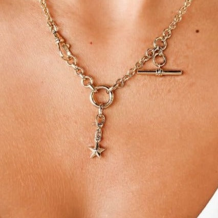 "Lia" 14K Mini Star Charm