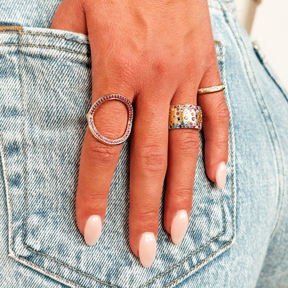 DILAMANI - Diamond Alternating Ring