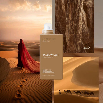 Tallow + Ash Golden Oud Laundry Conditioner 800ml