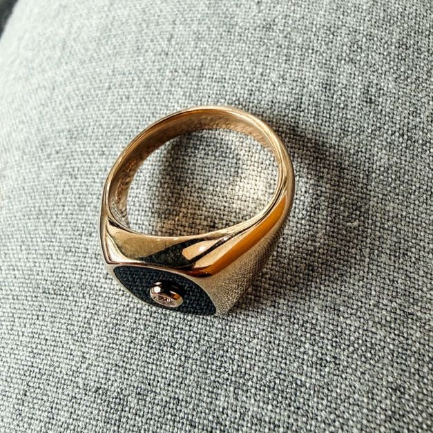 Signet - Black Onyx Ring