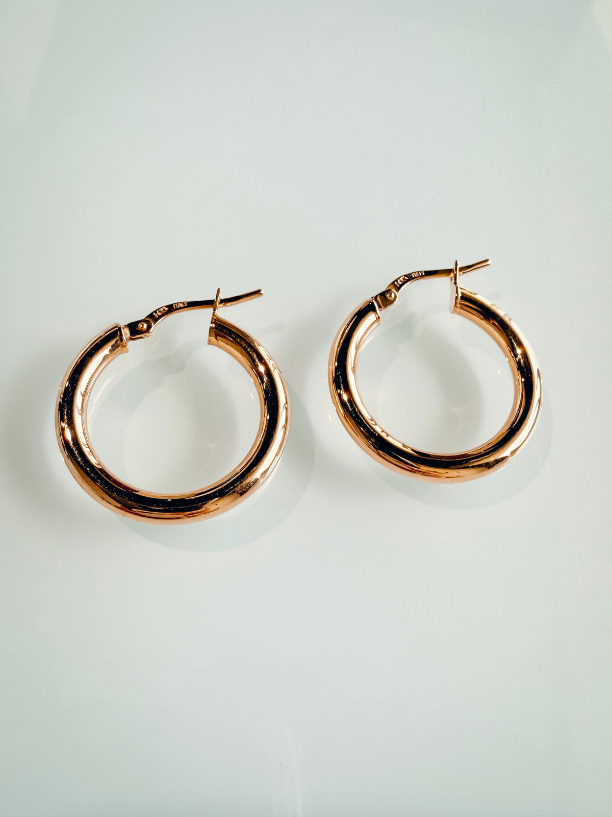FLICA - 14K Italian Gold Hoops