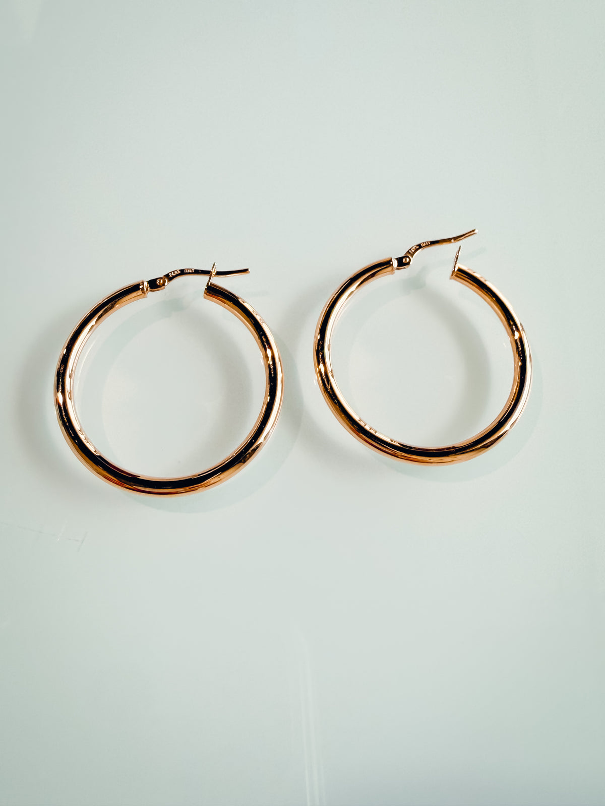 FLICA - 14K Italian Gold Hoops