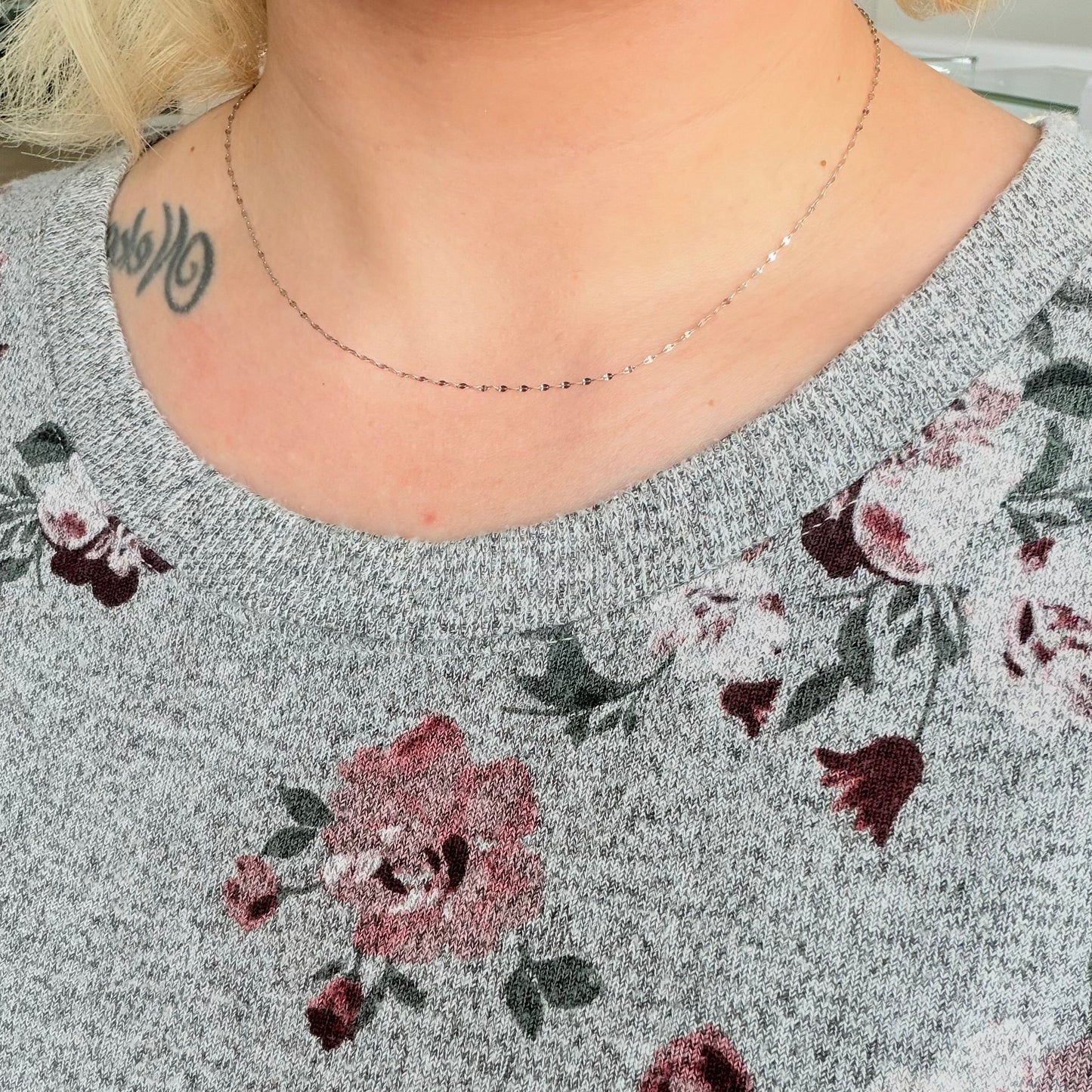 "Andie" Platinum Forzentina Necklace