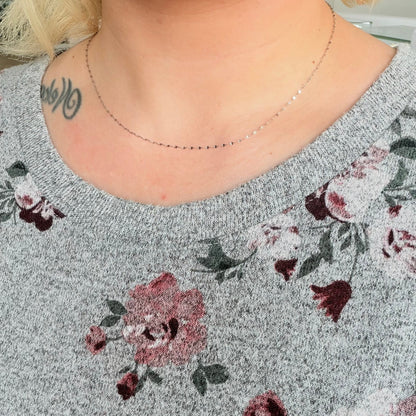 "Andie" Platinum Forzentina Necklace