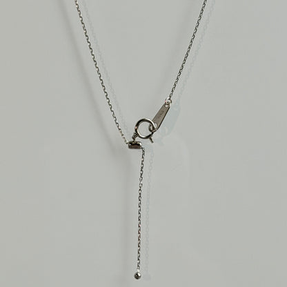 "Bobbi" Platinum Cable Chain Adjustable Necklace