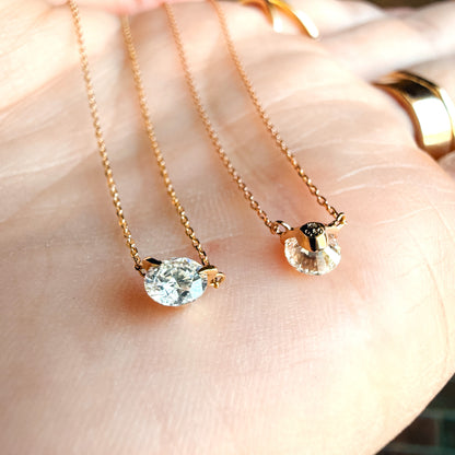 "Diana" 18K Gold and Diamond Necklace