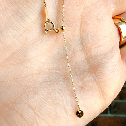 "Diana" 18K Gold and Diamond Necklace