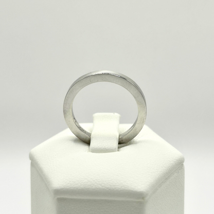 Roset 14K White Gold Wedding Band