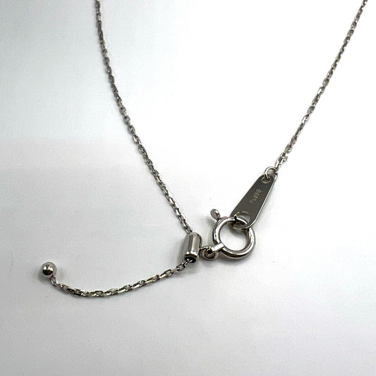 "Bobbi" Platinum Cable Chain Adjustable Necklace
