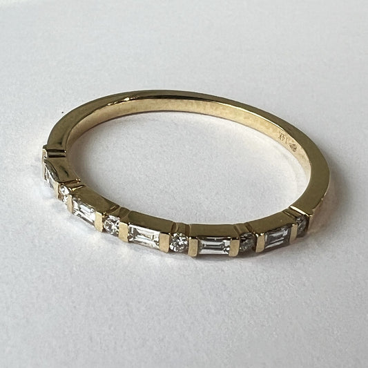 Roman & Jules - Magda Art Deco Inspired Diamond Ring