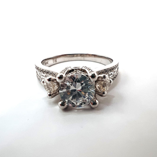 Roset 18K Gold Engagement Ring 1209mt