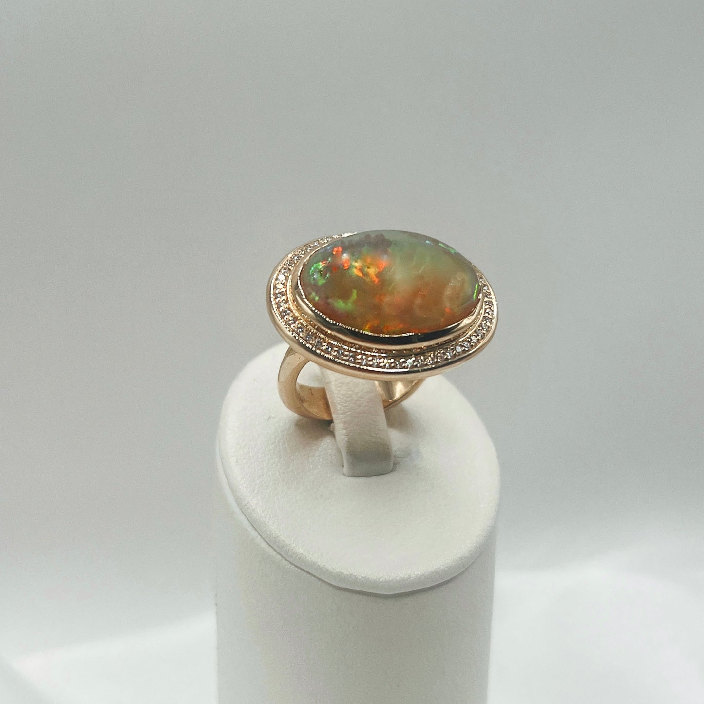 FLICA - Opalence East West Ring with Diamonds