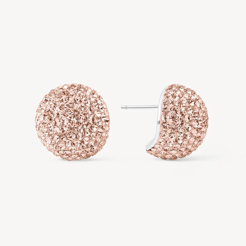 H&B Statement Sparkle Stud Earrings