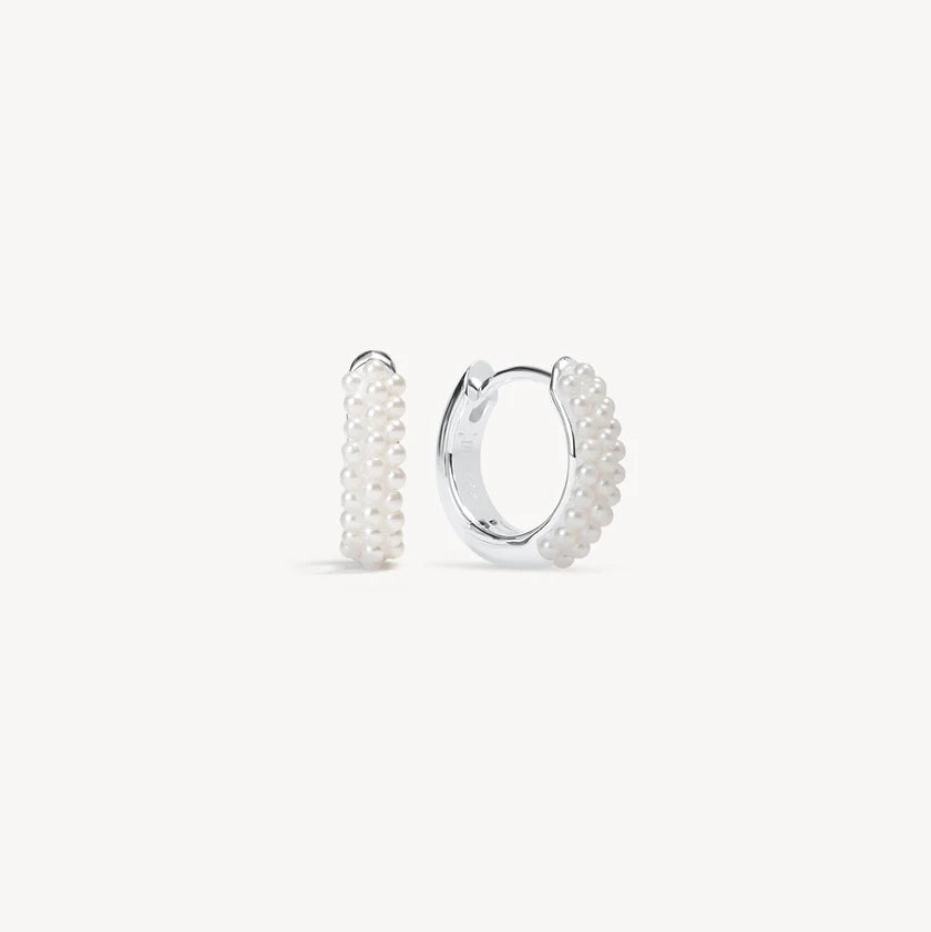 H&B Birthstone Always On Sparkle Hoops