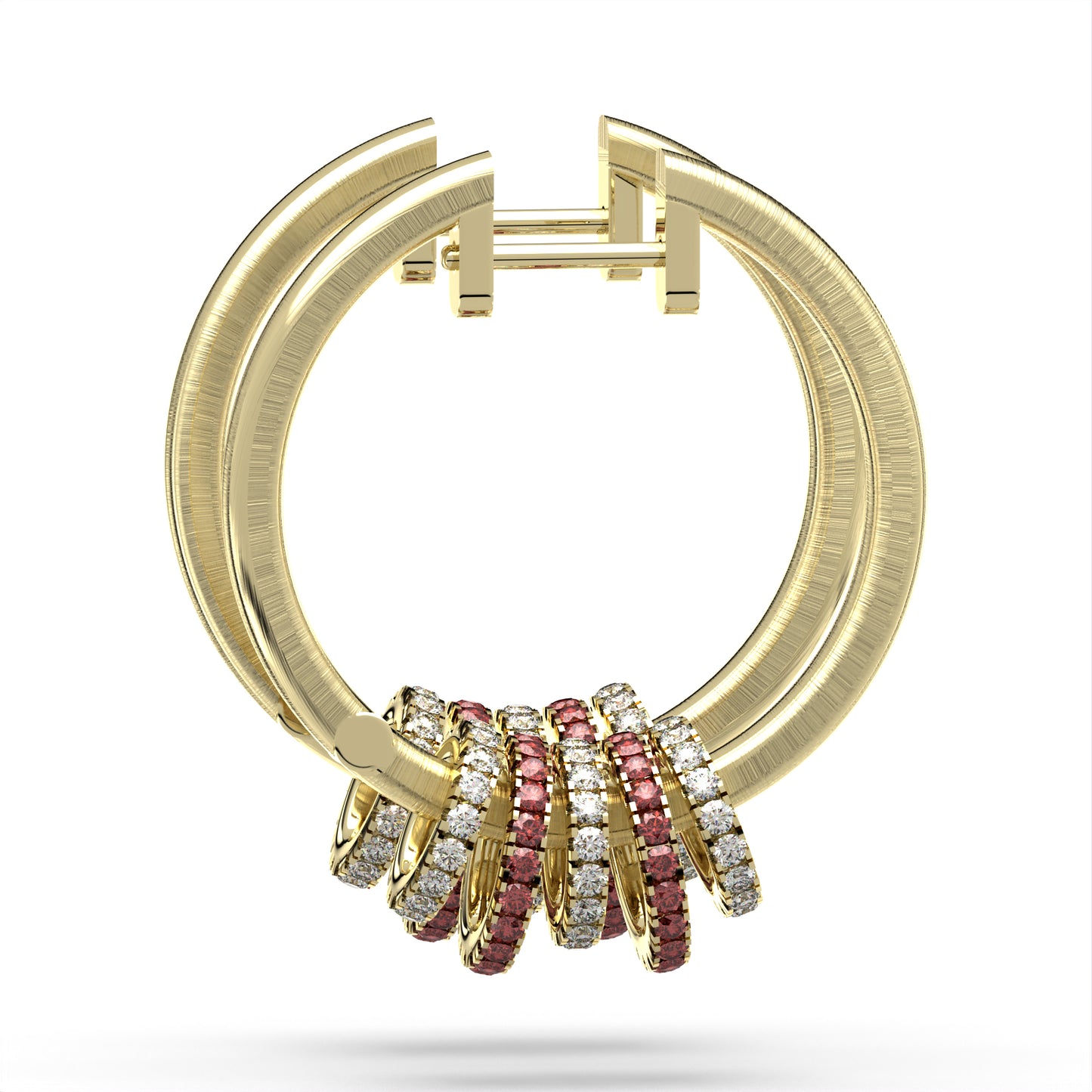 "Nyra" 14K Hoop Earrings