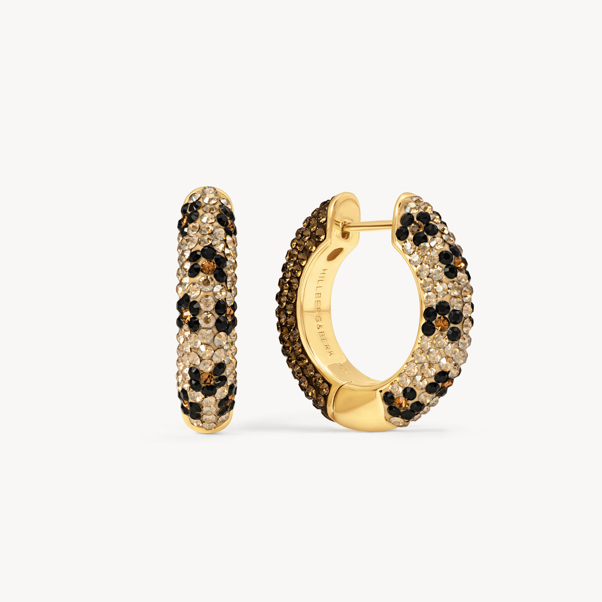 H&B Medium Sparkle Reversible Hoop