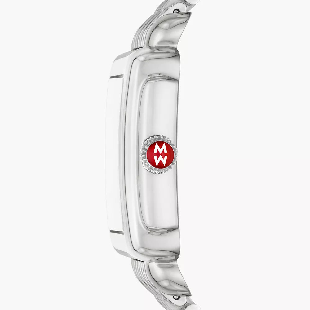 MICHELE - Deco Madison Mid Stainless Steel Diamond Dial Watch