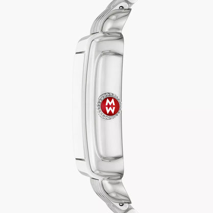 MICHELE - Deco Madison Mid Stainless Steel Diamond Dial Watch