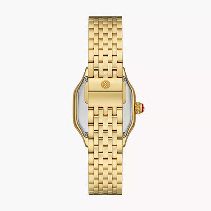 MICHELE - Meggie 18K Gold-Plated Diamond Watch