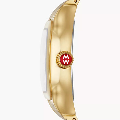 MICHELE - Meggie 18K Gold-Plated Diamond Watch