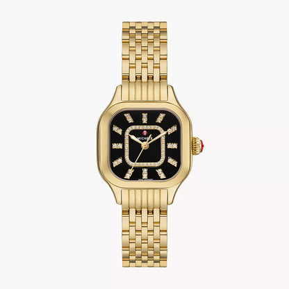 MICHELE - Meggie 18K Gold-Plated Diamond Watch