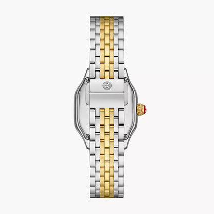 MICHELE - Meggie 18K Two-Tone Gold-Plated Diamond Dial Watch