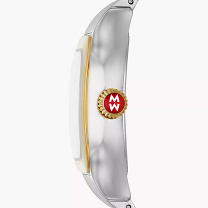 MICHELE - Meggie 18K Two-Tone Gold-Plated Diamond Dial Watch