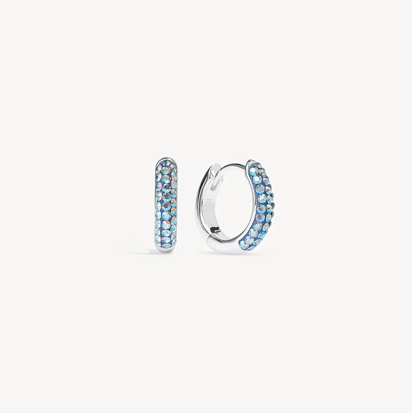 H&B Birthstone Always On Sparkle Hoops