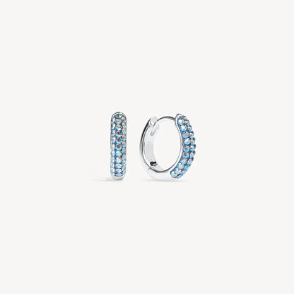 H&B Birthstone Always On Sparkle Hoops