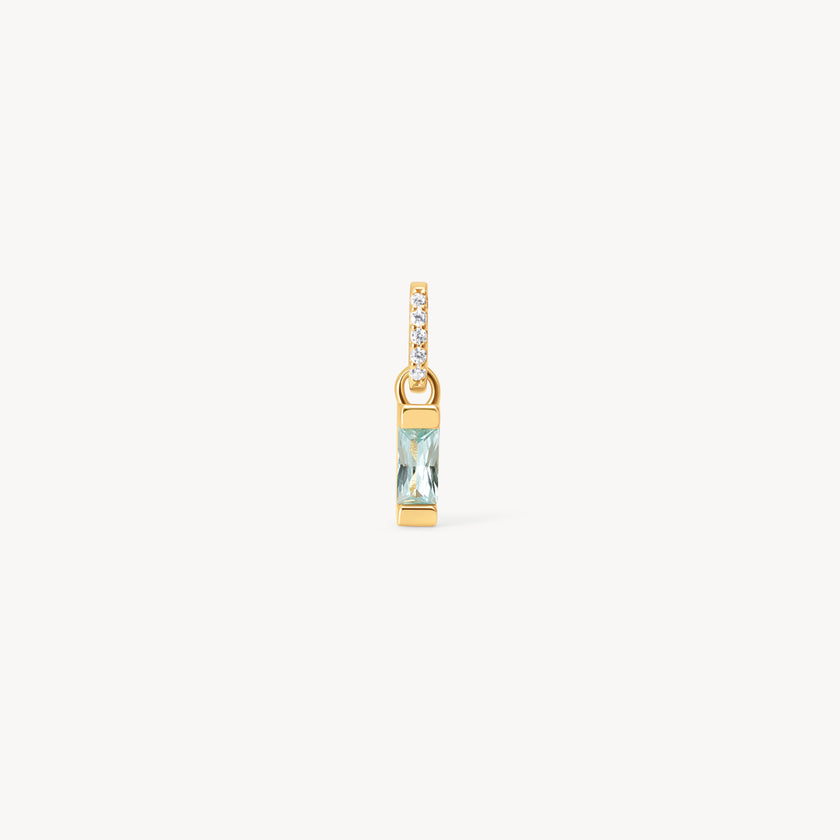 H&B Birthstone Baguette Charm