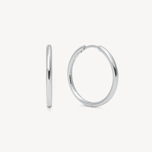 H&B Medium Hoop Earrings