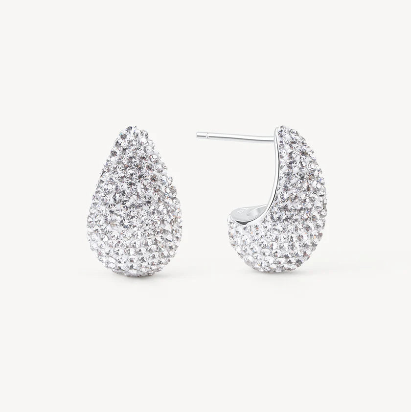 H&B Mini Dream Puff™ Sparkle Stud Earrings