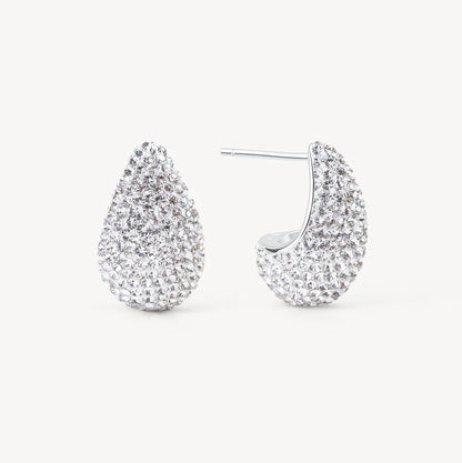 H&B Mini Dream Puff™ Sparkle Stud Earrings