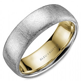 Bleu Royale 14K Yellow Gold Ring RYL-009WR75 Crown