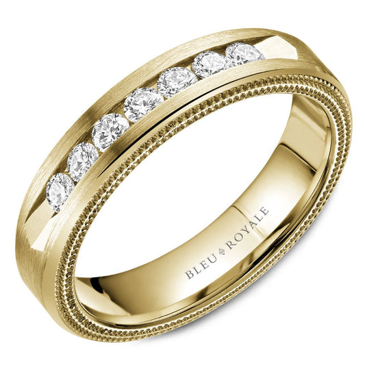 Bleu Royale 14K Gold Men's Ring RYL-085YD55