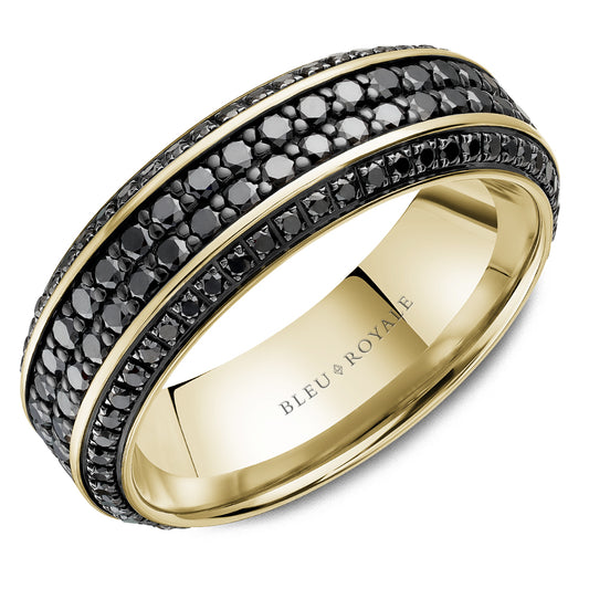 Bleu Royale 14K Gold Men's Ring RYL-236YBD75