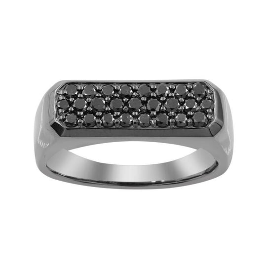 "Lumen" 14K Diamond Statement Ring