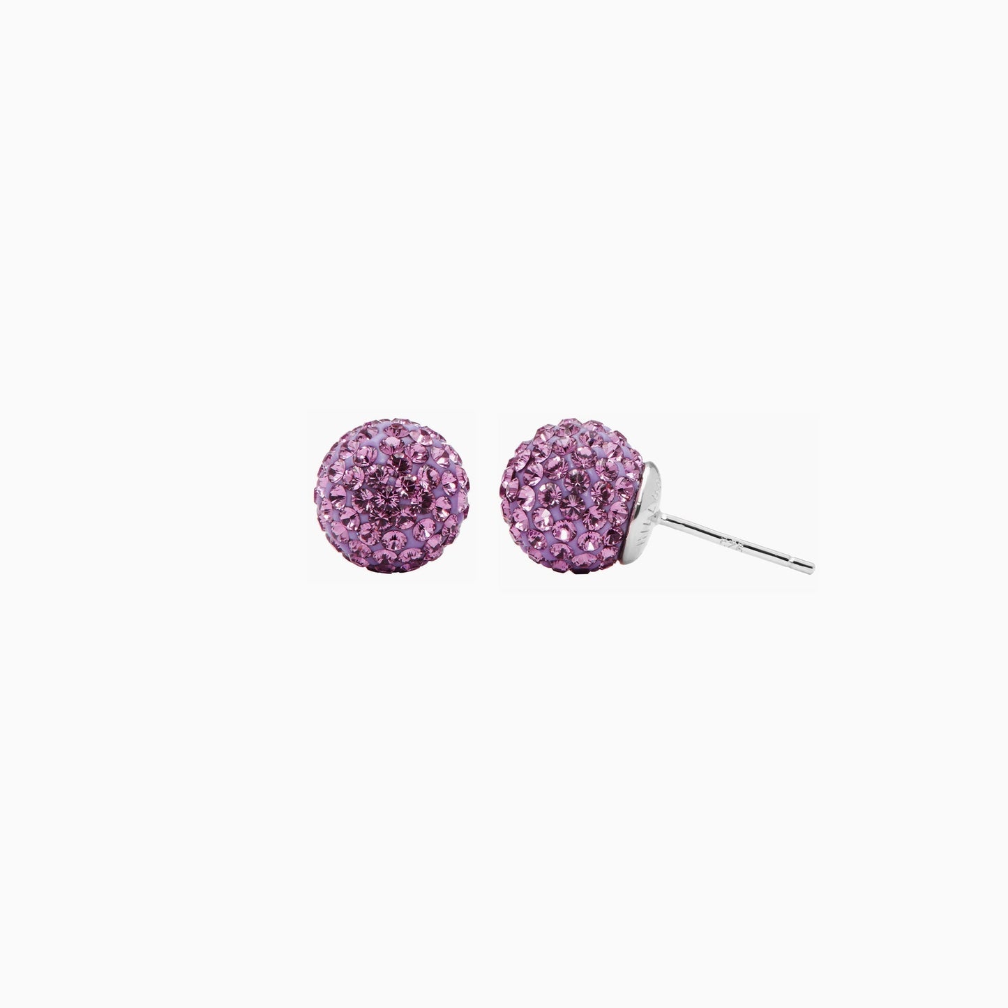 H&B Medium Birthstone Sparkle Ball™ Stud Earrings