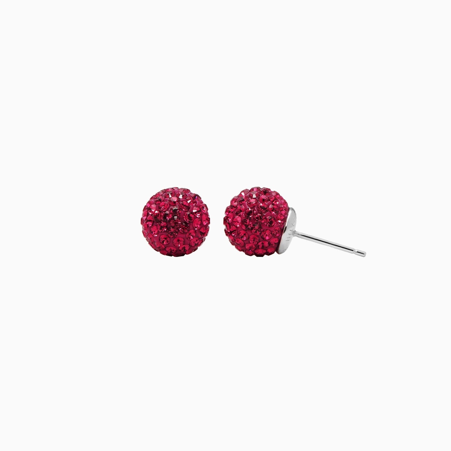 H&B Medium Birthstone Sparkle Ball™ Stud Earrings