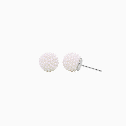 H&B Medium Birthstone Sparkle Ball™ Stud Earrings