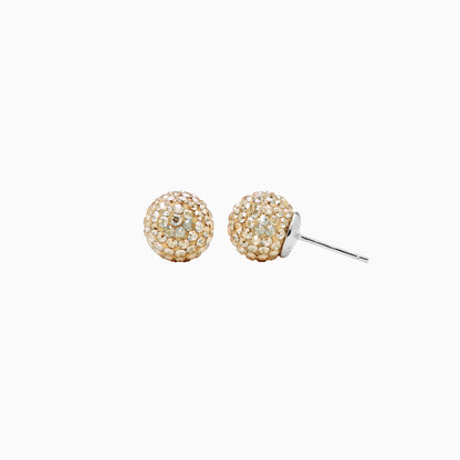 H&B Medium Birthstone Sparkle Ball™ Stud Earrings