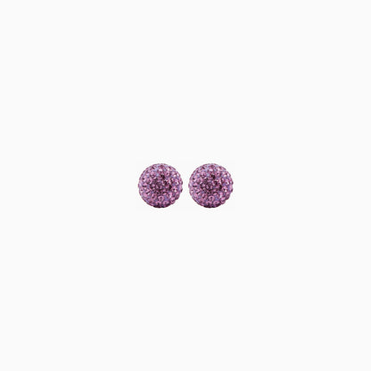 H&B Small Birthstone Sparkle Ball™ Stud Earrings