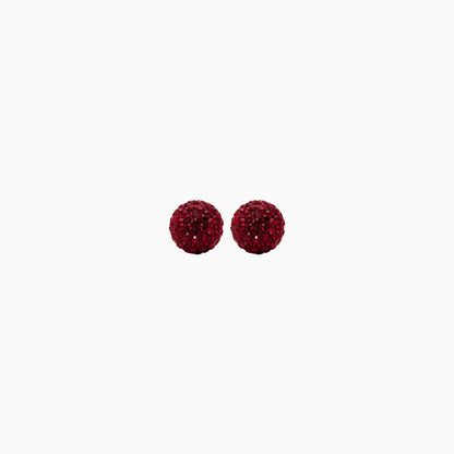 H&B Small Birthstone Sparkle Ball™ Stud Earrings