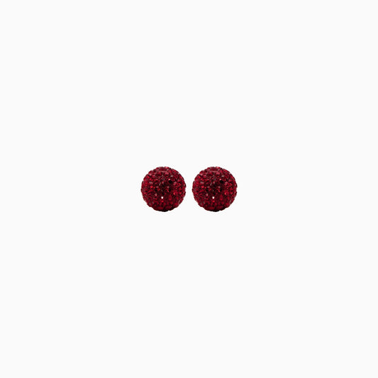 H&B Small Birthstone Sparkle Ball™ Stud Earrings