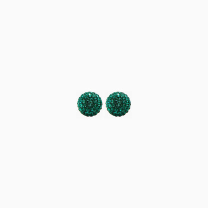 H&B Small Birthstone Sparkle Ball™ Stud Earrings