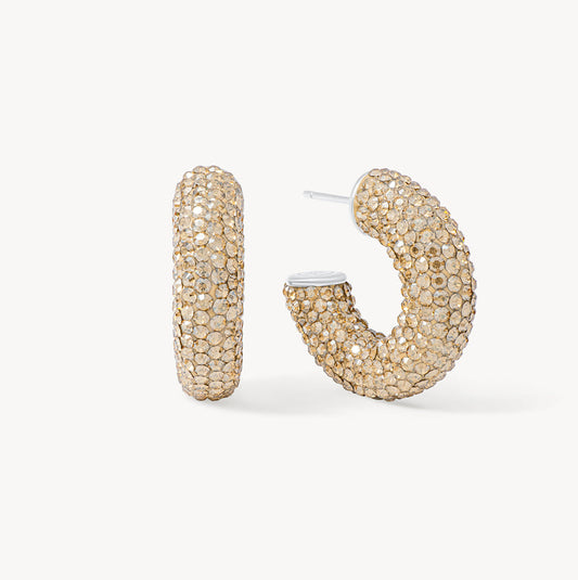H&B Sparkle Chunky Hoops