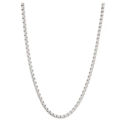 ITALGEM - Stainless Steel Candy White Box Chain