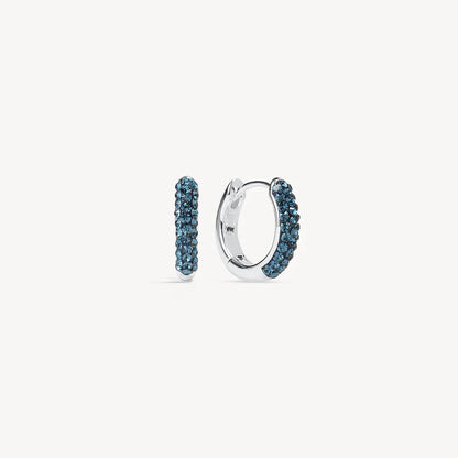 H&B Birthstone Always On Sparkle Hoops