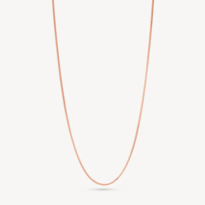 H&B Box Chain Slider Necklace - 14k Gold Vermeil