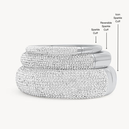 H&B Icon Sparkle Cuff Bracelet